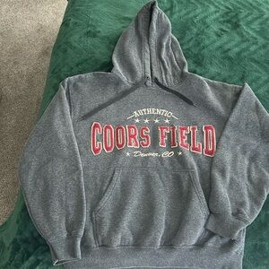 Coors field hoodie sweatshirt